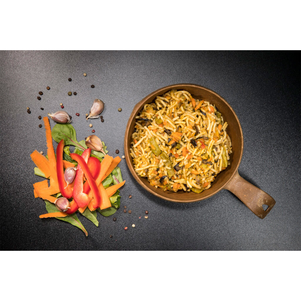 Tactical Foodpack Veggie Wok and Noodles 100g