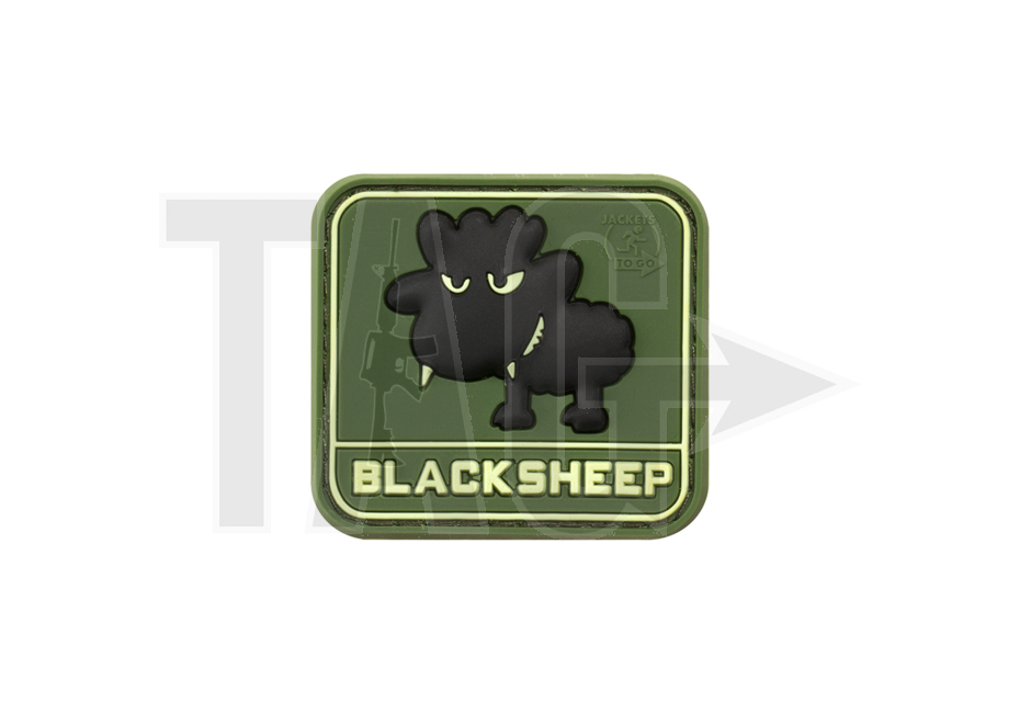 Little BlackSheep Rubber Patch pvc (Forest)