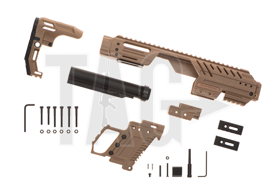 LS Copy of MPG Carbine Full Kit for Glock GBB Black