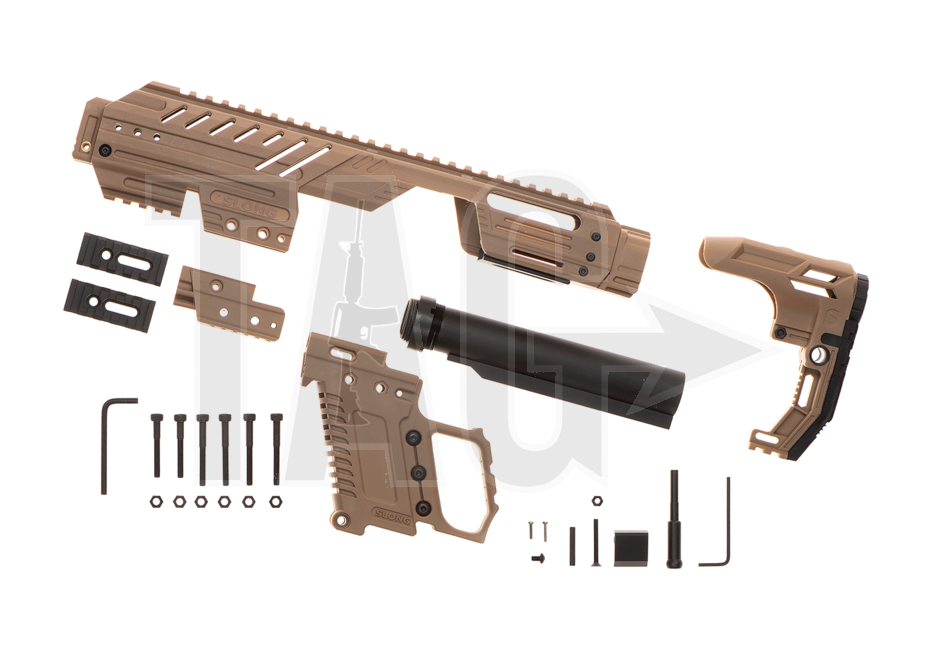 LS Copy of MPG Carbine Full Kit for Glock GBB Black