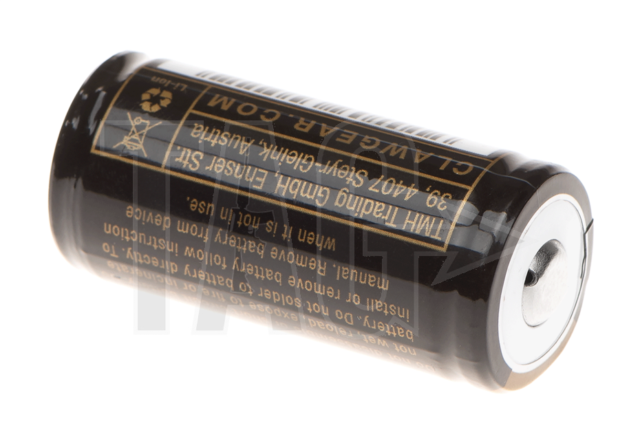 Claw Gear 16340 Battery 3.7V 700mAh Clawgear