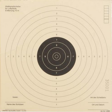 Paper Targets 17x17cm 250pc