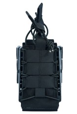 Shadow Elite SHE-21020 Rapid Access Double Rifle Magazine Pouch Black