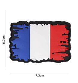 101 inc Patch 3D PVC France vintage