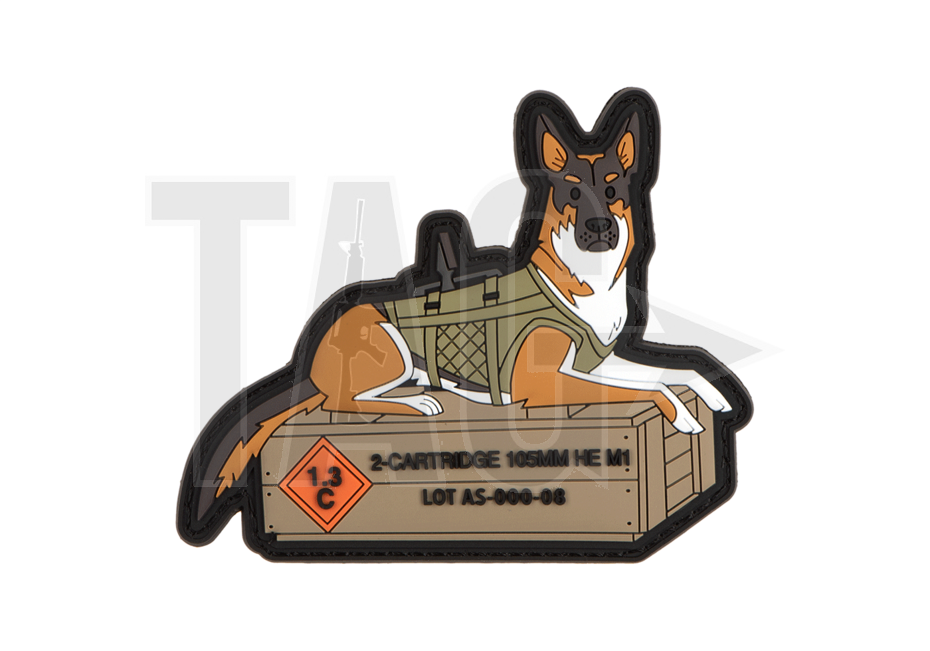 Airsoftology German Shepard Tactical Dog Patch Airsoftology