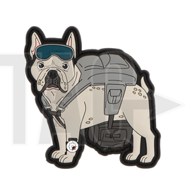 Airsoftology Frenchie - Fallschirmjäger Französische Bulldogge Patch