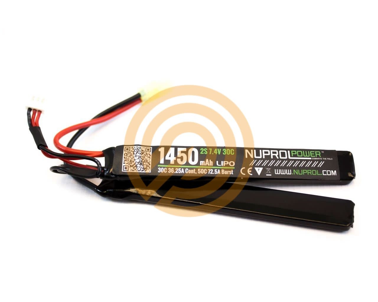 WE 1450mah 7.4v 25c Lipo Nunchuck type