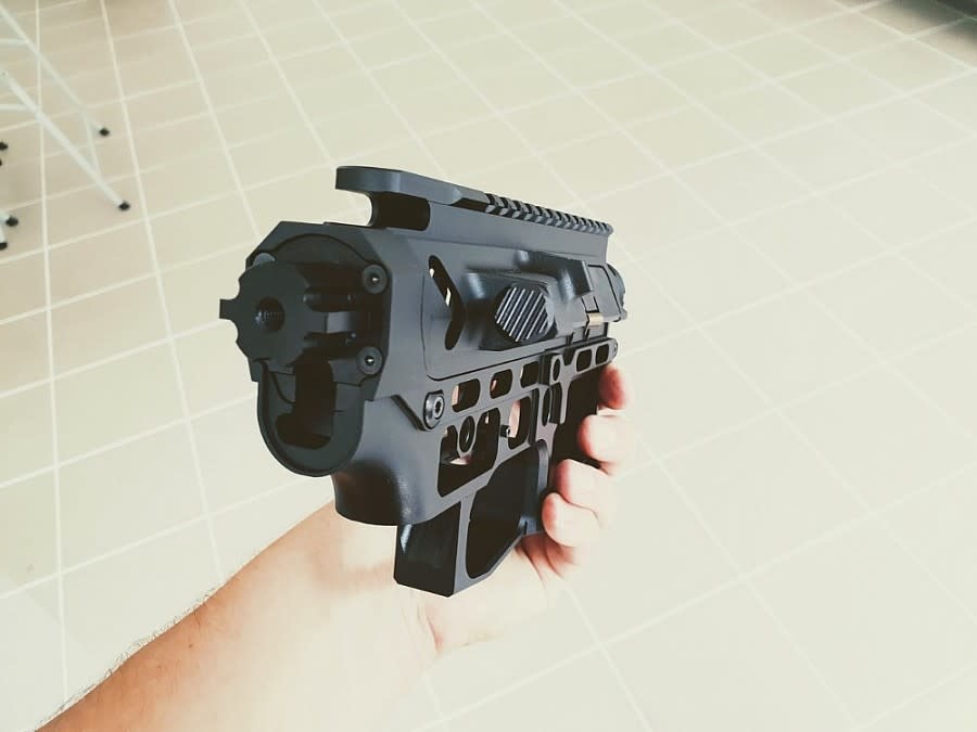 Retro Arms Retroarms CNC receiver AR15 (Skeletonized) - C