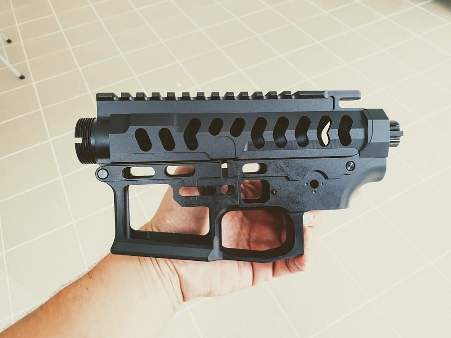 Retro Arms CNC receiver AR15 (Skeletonized) - C