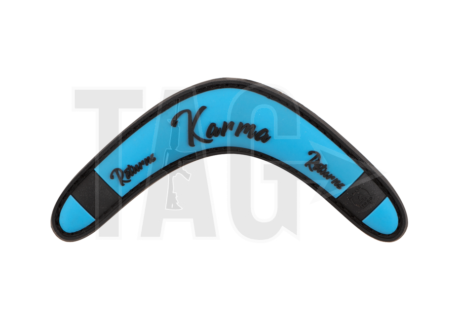 JTG Karma Returns Rubber Patch Blue