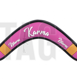 JTG Karma Returns Rubber Patch Pink