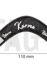 JTG Karma Returns Rubber Patch Black