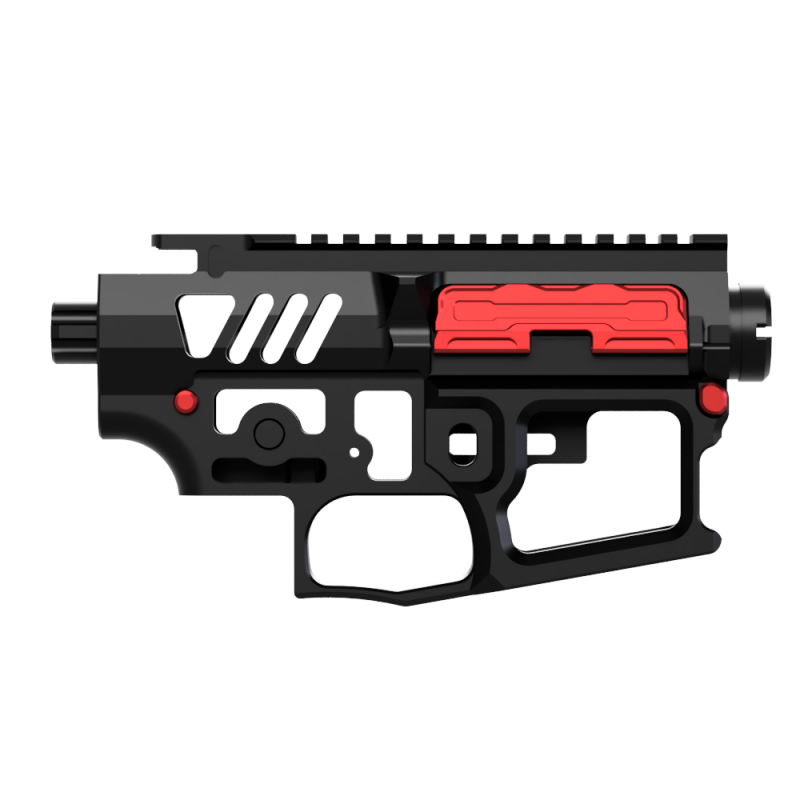 Mancraft M4 - AR15 Skeleton Body RED