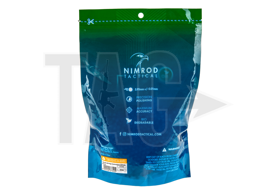 nimrod Nimrod 0.28g Bio BB High Performance 3570rds