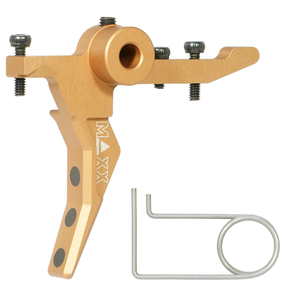 MAXX Copy of Maxx CNC Aluminum Advanced Speed Trigger (Style B) (Black) For MTW