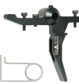 MAXX CNC Aluminum Advanced Speed Trigger (Style C) (Black) For MTW
