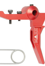 MAXX CNC Aluminum Advanced Speed Trigger (Style C) (Red) For MTW