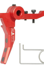 MAXX CNC Aluminum Advanced Speed Trigger (Style C) (Red) For MTW