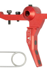 MAXX Maxx CNC Aluminum Advanced Speed Trigger (Style C) (Red) For MTW