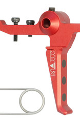 MAXX Maxx CNC Aluminum Advanced Speed Trigger (Style E) (Red) For MTW