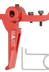 MAXX CNC Aluminum Advanced Speed Trigger (Style E) (Red) For MTW