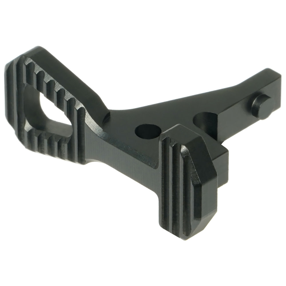 MAXX Maxx CNC Aluminum Enhanced Bolt Catch (Style A) (Black) For MTW