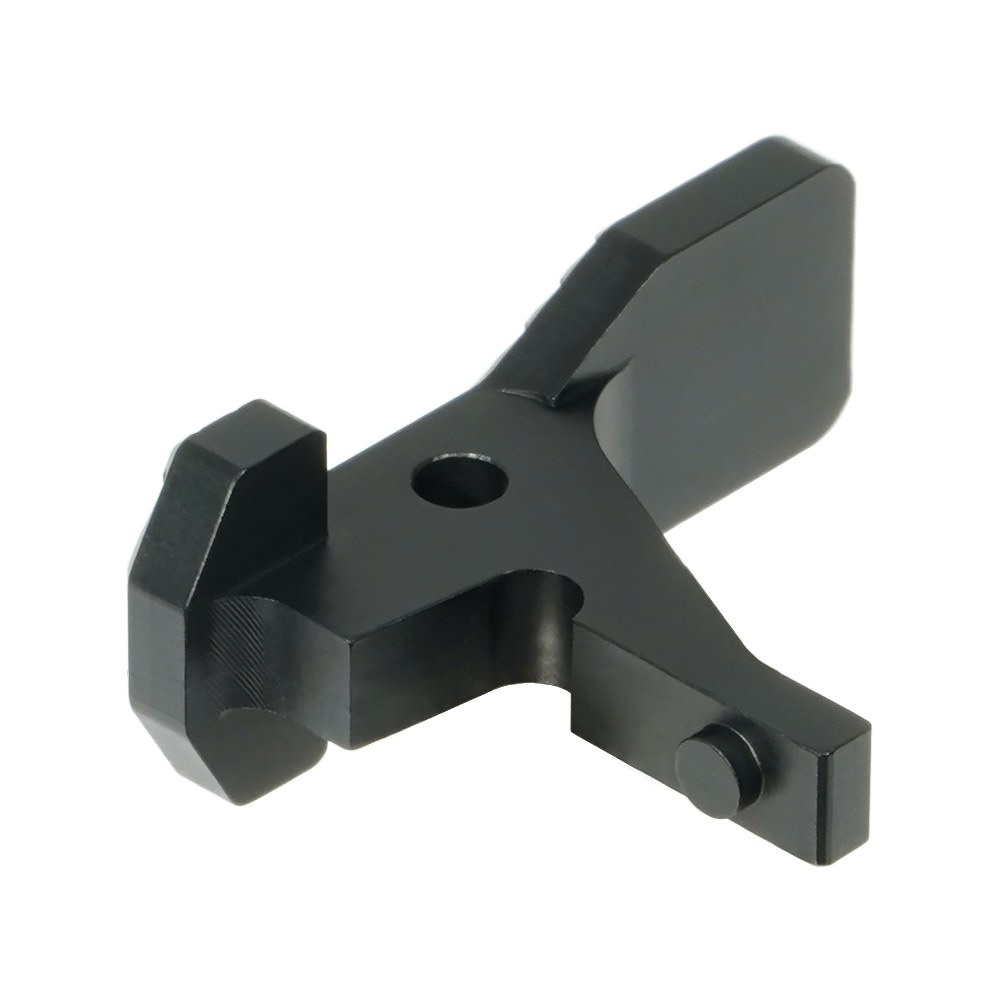 MAXX Maxx CNC Aluminum Enhanced Bolt Catch (Style B) (Black) For MTW