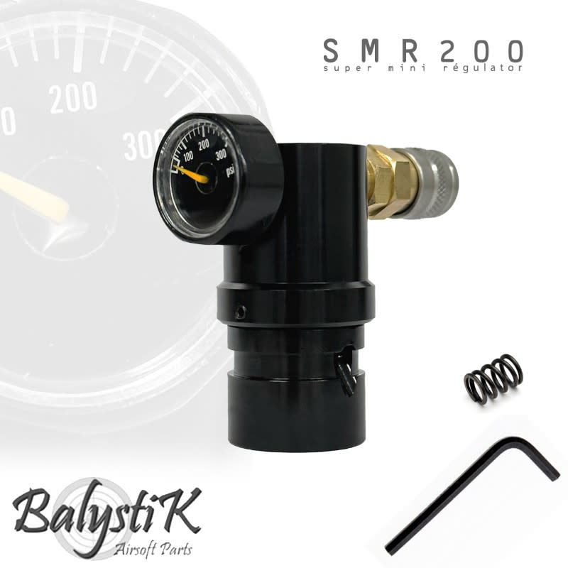 Balystik Balystik SMR200 HPA regulator with 40 inch macroflex Braided hose US