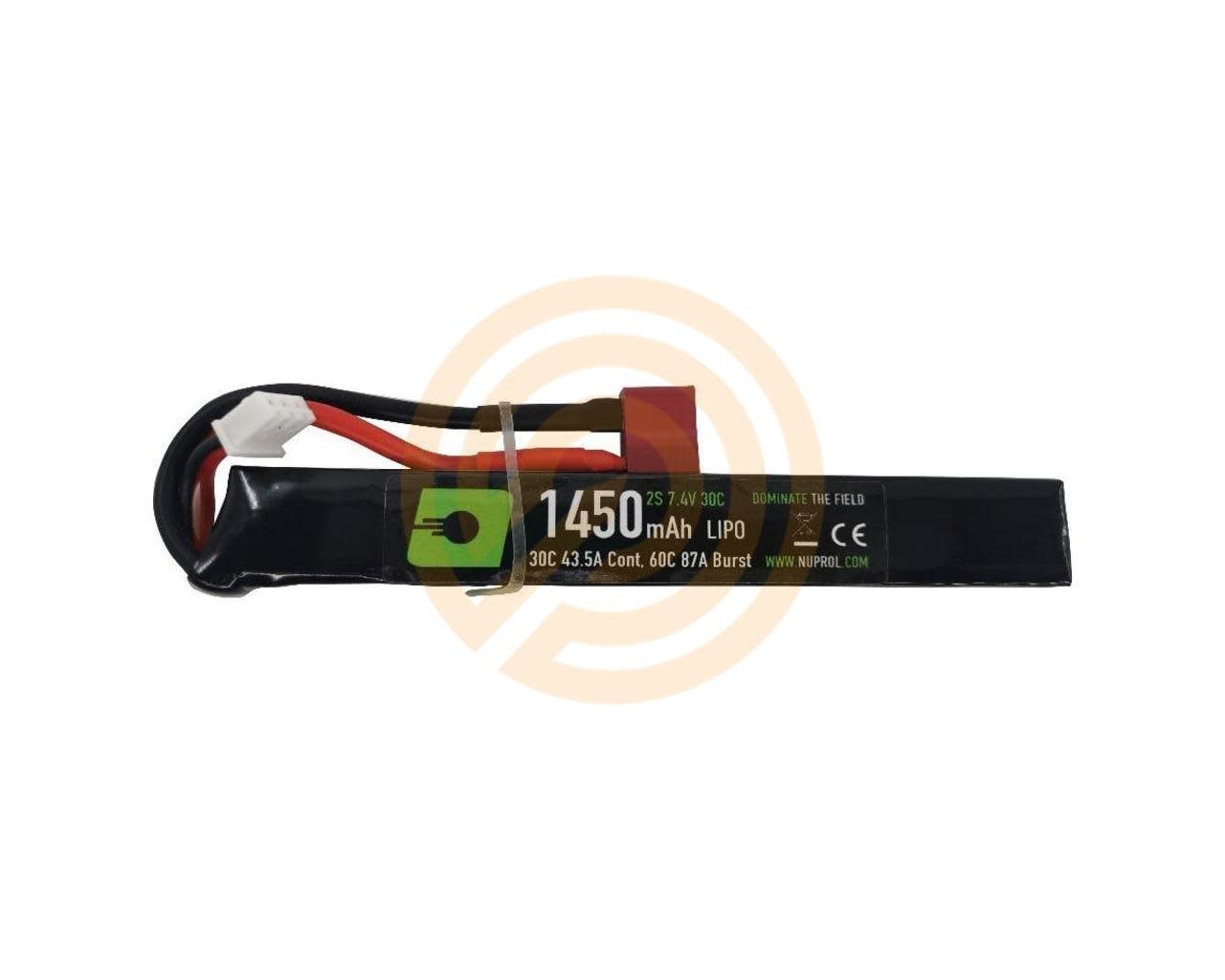 Nuprol Battery Lipo Stick Deans 1450mah 7.4v