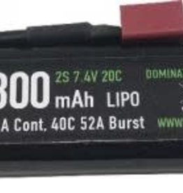 Nuprol Battery Lipo Stick Deans 1300mah 7.4v