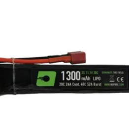 Nuprol Battery Lipo Stick Deans 1300mah 11.1v