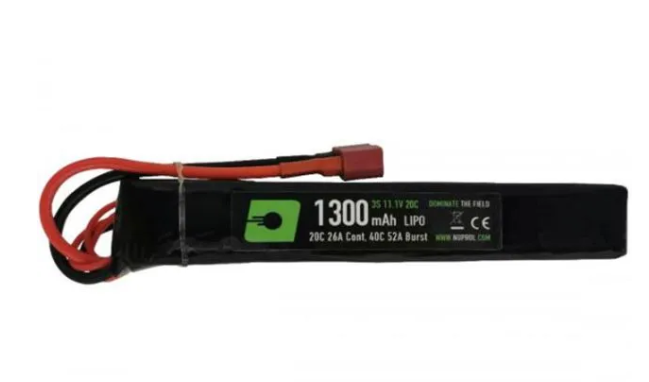 Nuprol Battery Lipo Stick Deans 1300mah 11.1v