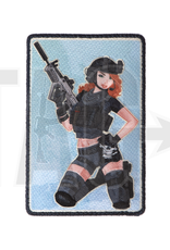 Airsoftology Airsoftology Pinup Girl Black Ops Woven Patch