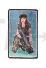 Airsoftology Pinup Girl Army Ranger Woven Patch