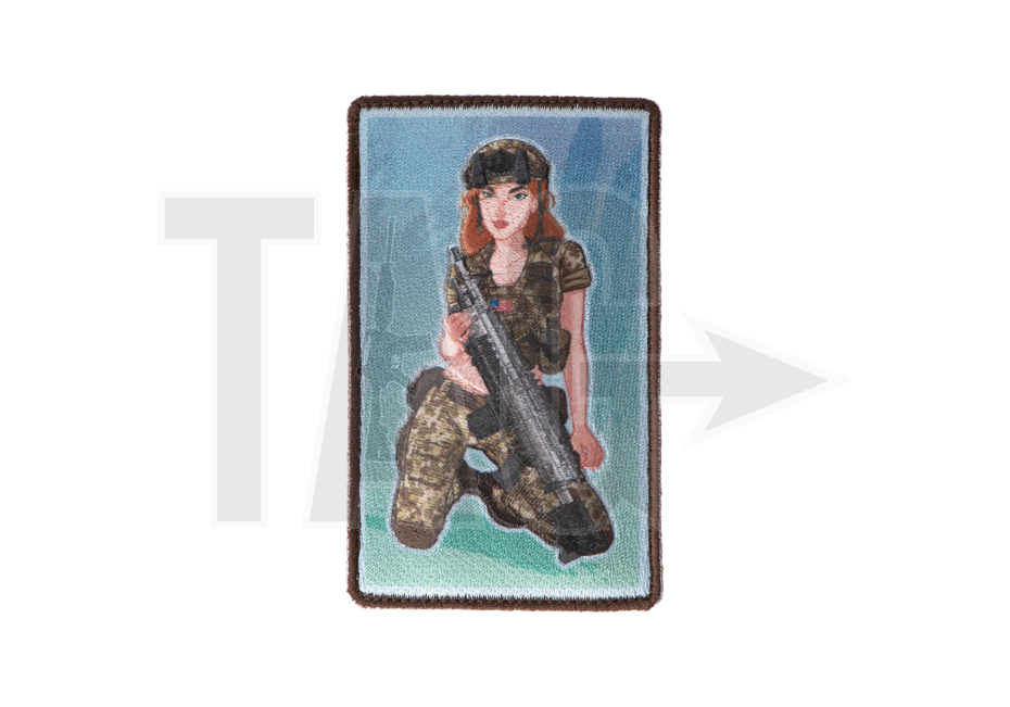 Airsoftology Airsoftology Pinup Girl Army Ranger Woven Patch