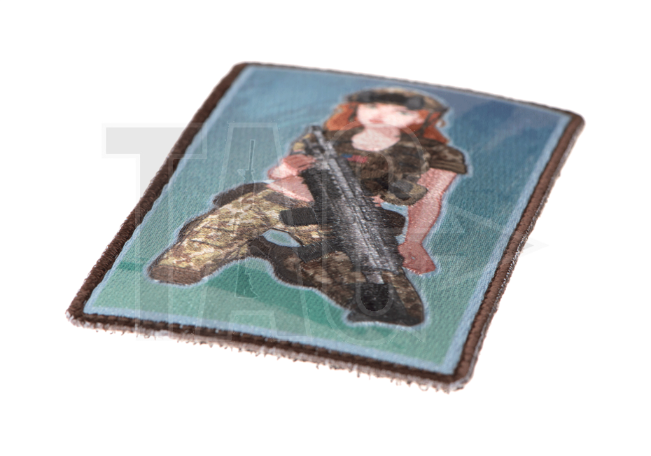 Airsoftology Pinup Girl Army Ranger Woven Patch