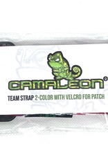 TAG-SHOP ® Camaleon Team Strap 2-color vita velcro for patch (Red-Blue
