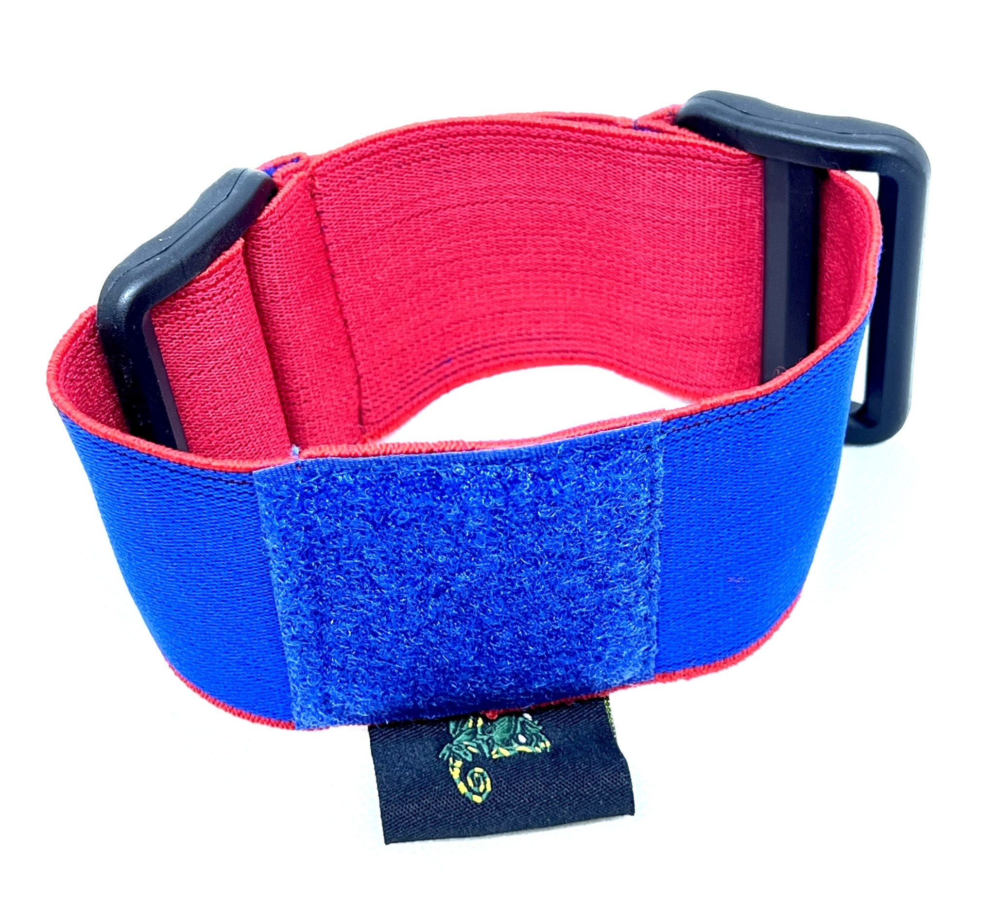 Camaleon Team Strap 2-color vita velcro for patch (Red-Blue