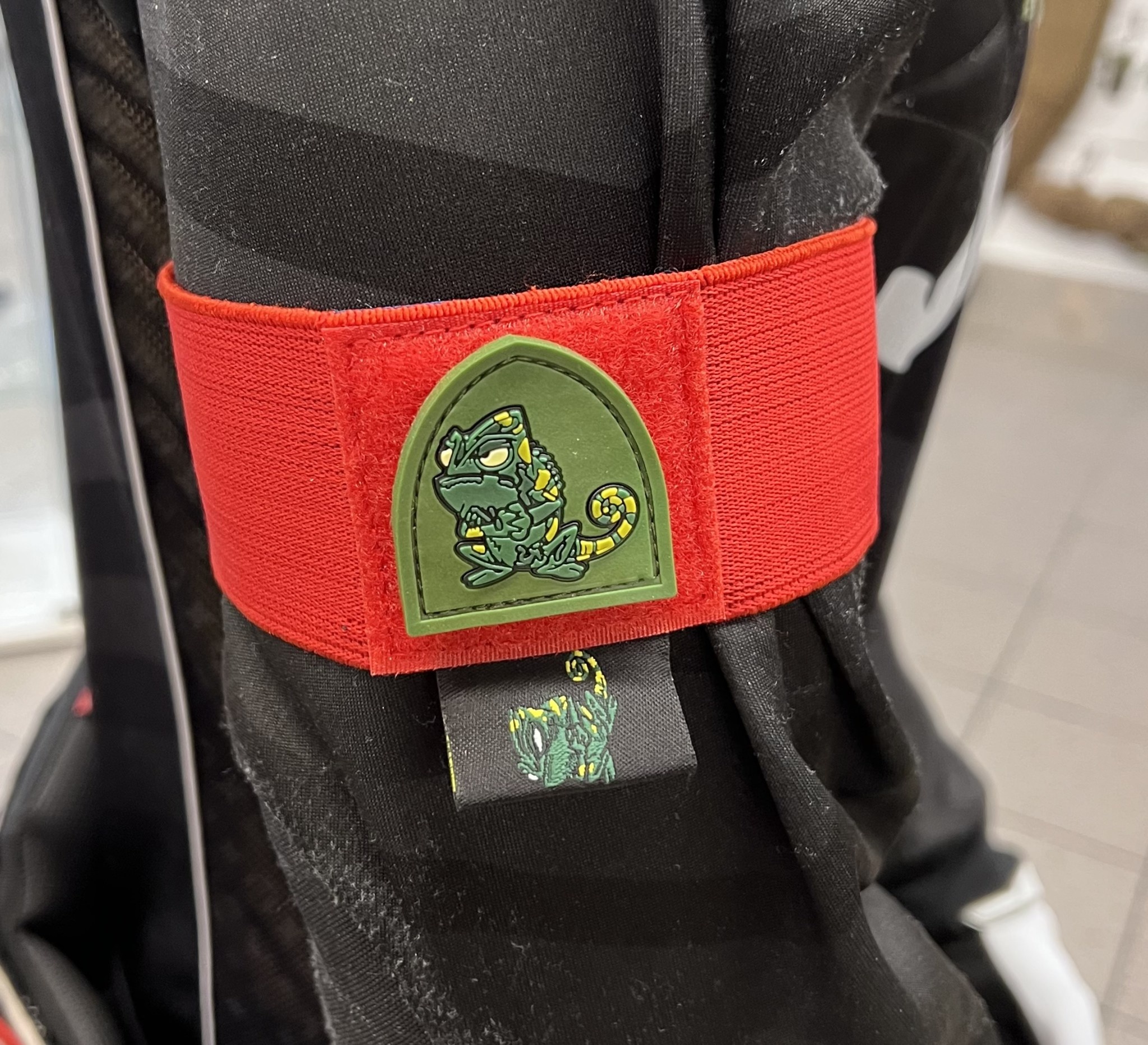 Camaleon Team Strap 2-Color Vita Klettverschluss für Patch (Rot-Blau