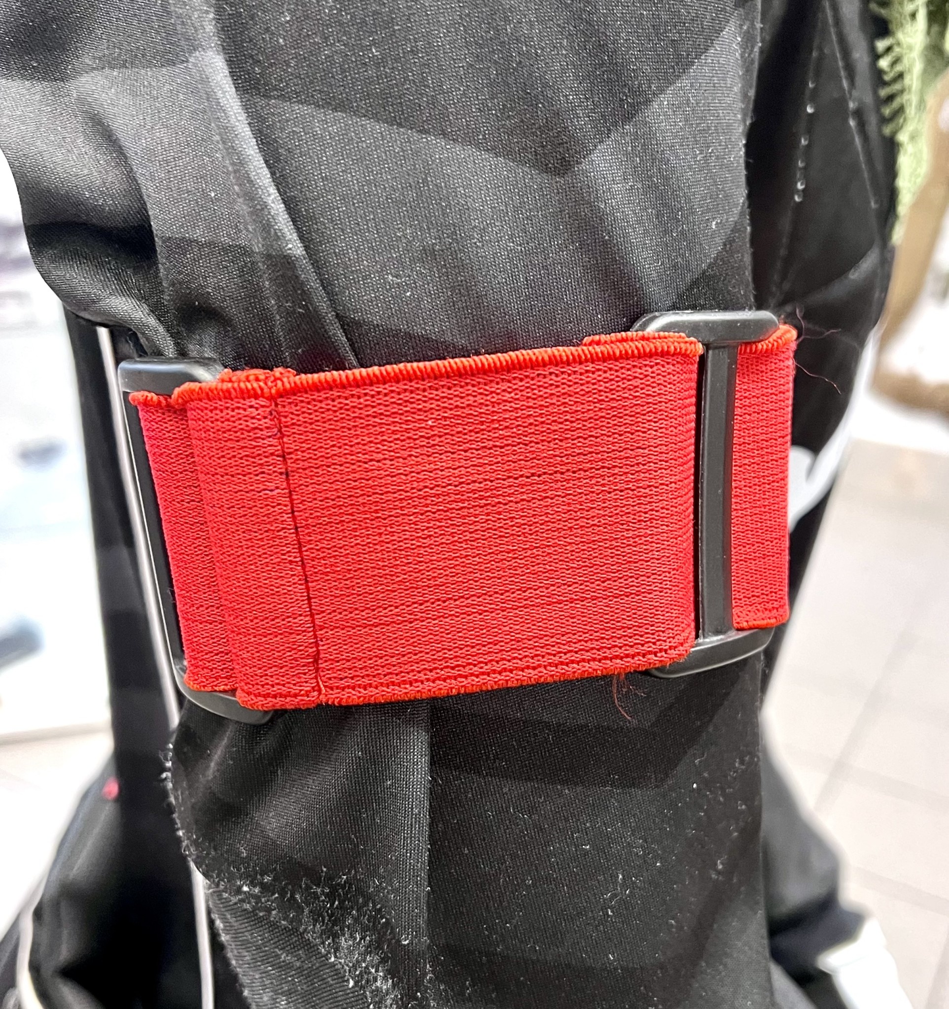 Camaleon Team Strap 2-Color Vita Klettverschluss für Patch (Rot-Blau