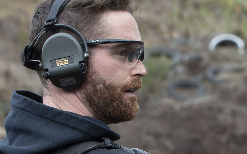 WileyX WX SABRE ADVANCED Grau/Klar/Leichter Rost