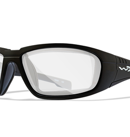 WileyX BOSS , klar, mattschwarz
