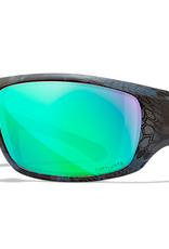 WileyX WX OMEGA Gläser: CAPTIVATE™ Polarized Green Mirror Frame: Kryptek® Neptune™