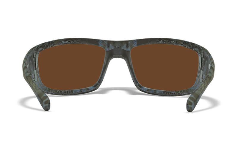 WileyX WX OMEGA Gläser: CAPTIVATE™ Polarized Green Mirror Frame: Kryptek® Neptune™