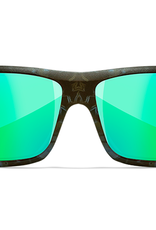 WileyX WX OMEGA Gläser: CAPTIVATE™ Polarized Green Mirror Frame: Kryptek® Neptune™