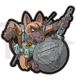outrider K9 Rubber Patch Outrider