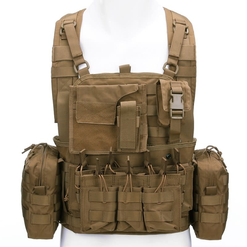 101 inc Chest rig Operator Black Coyote en OD