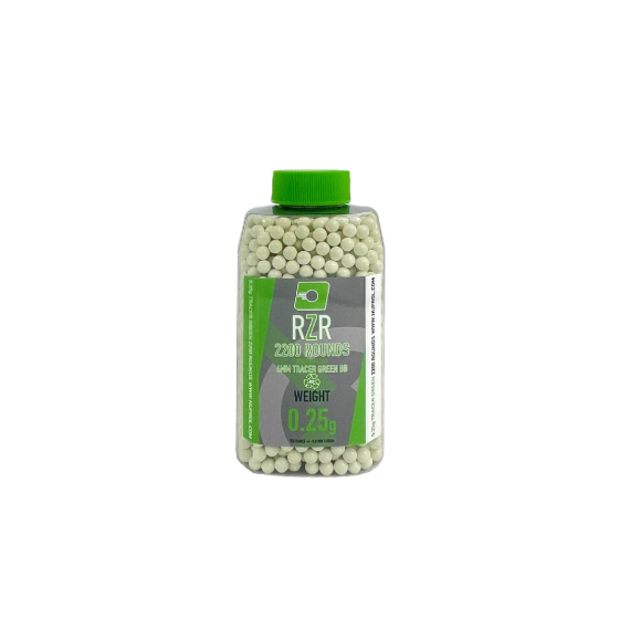 Nuprol RZR 22000RND 0.25G Green TRACER BB'S