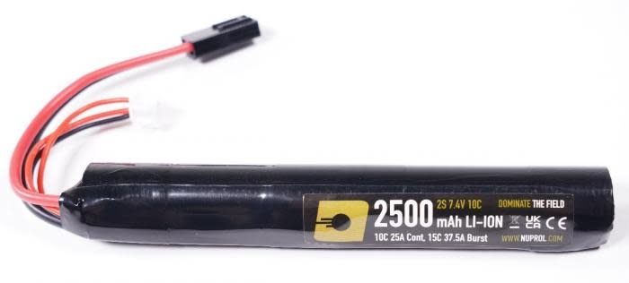 Nuprol NP Battery 7.4 v Li-Ion Stick 2500mAh 10c