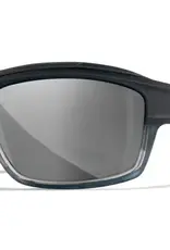 WileyX WX OZONE Lenses: Silver Flash Frame: Matte Charcoal fade to Grey